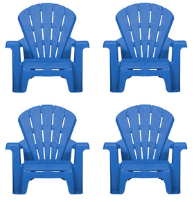 Little Tikes Kids Garden Chair blue set for outdoor picnics and reading time