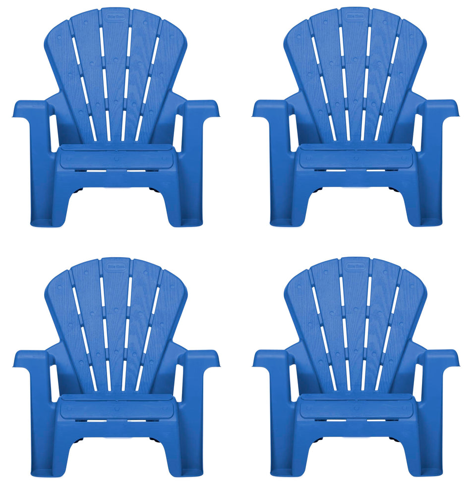 Little Tikes Kids Garden Chair blue set for outdoor picnics and reading time