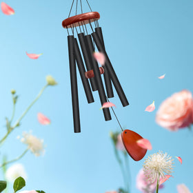 Litu durable wind chime withstands varied climates with proper care