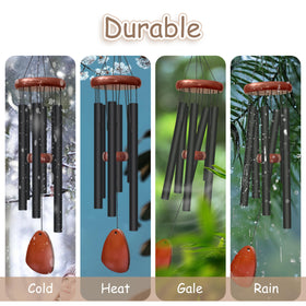 Litu wind catcher and adjustable pin tune the breeze-chime effect