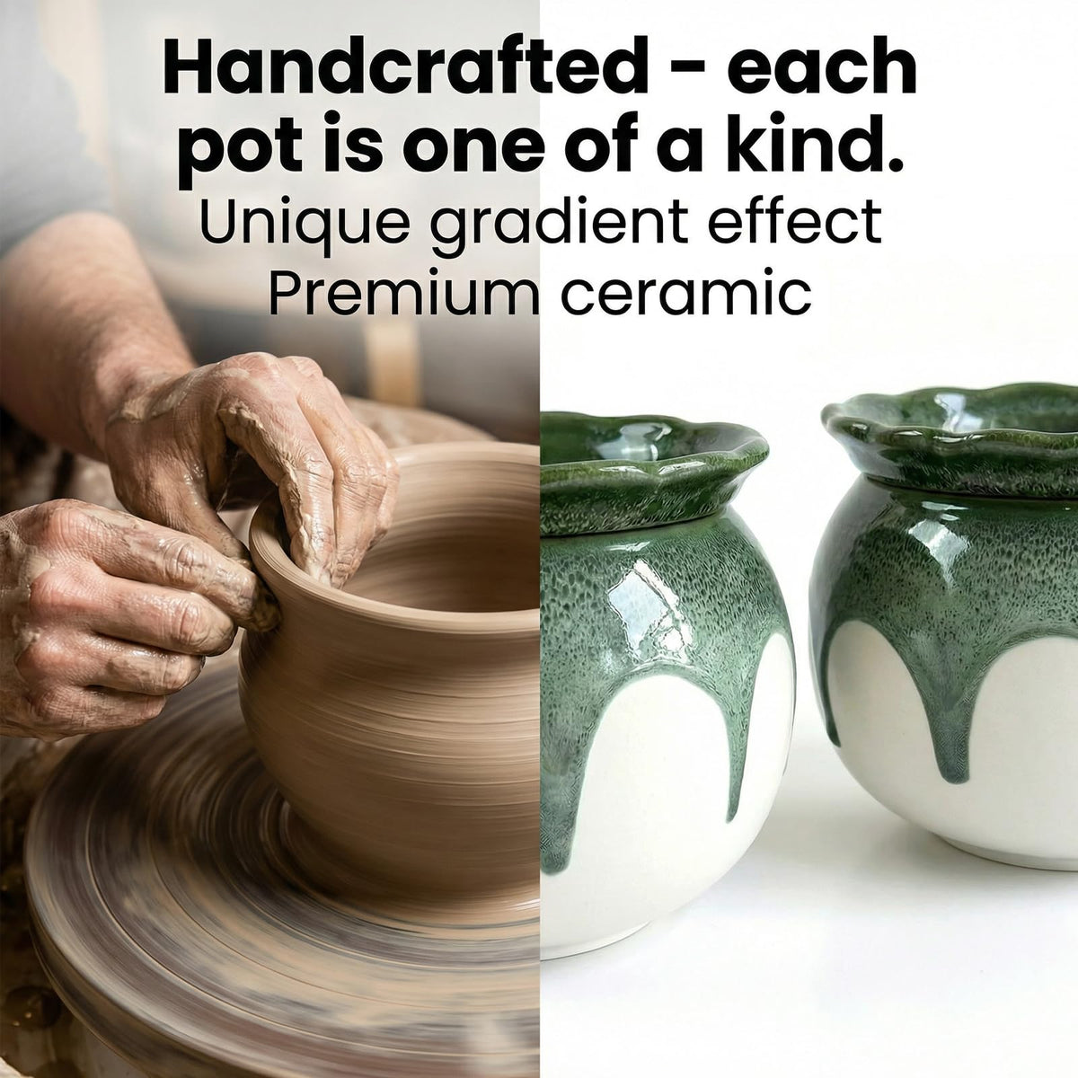 LITUDISO gradient-green finish complements modern indoor decor