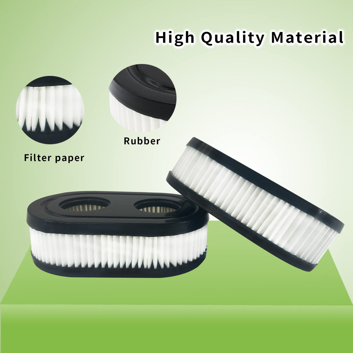 LiuTaoWMX 593260 air filter with quick-install design for lawns