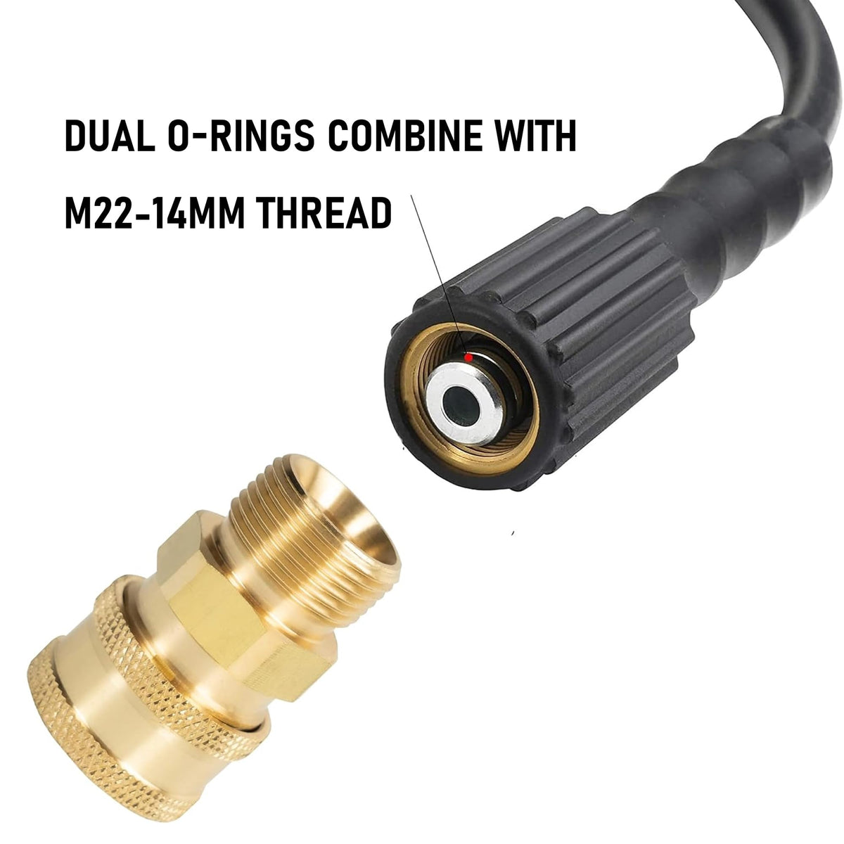 LIULO TOOL 3/8 inch quick disconnects for fast setup