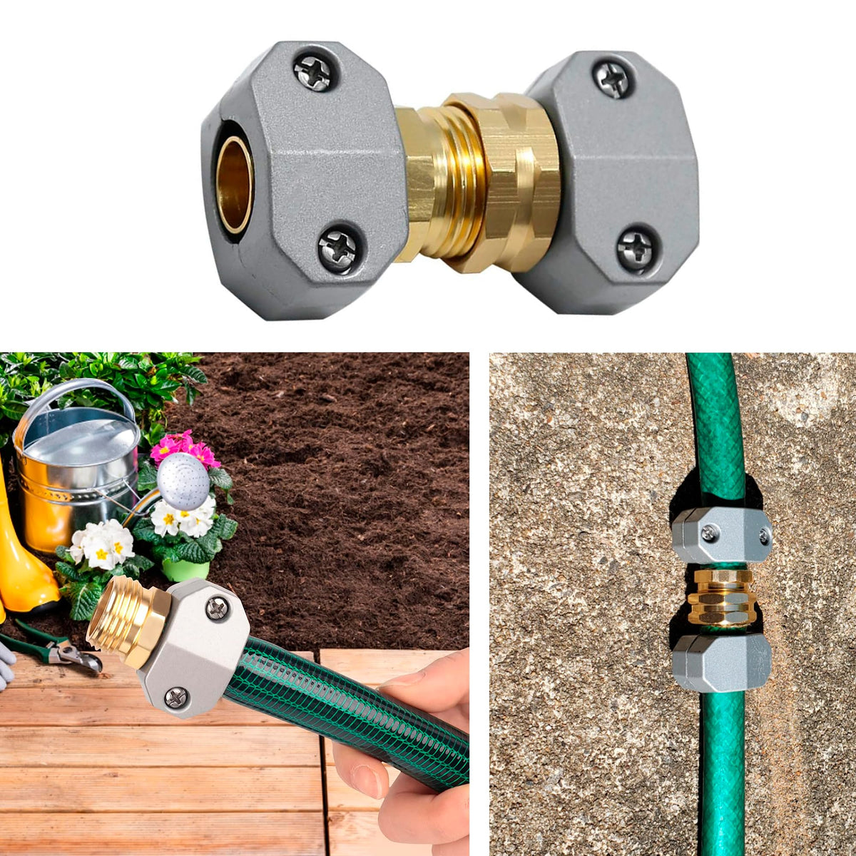 LIULO TOOL 5/8 and 3/4 inch fittings compatible with many hose brands and setups