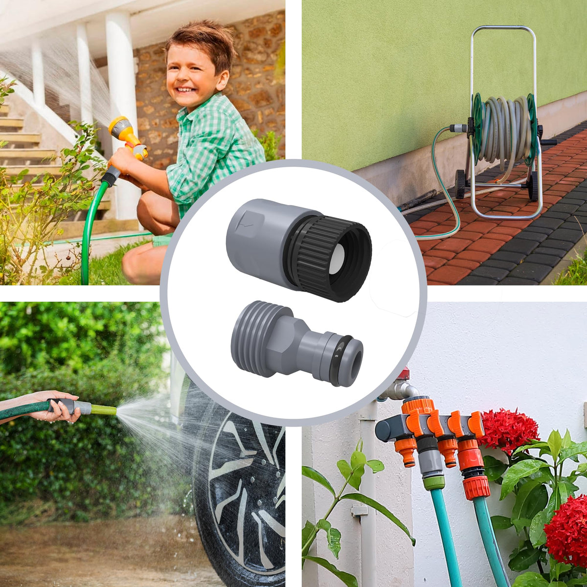 LIULO TOOL garden irrigation setup ideas with quick connectors