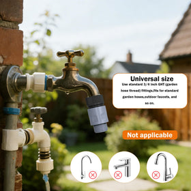 LIULO TOOL leak-proof connection highlights durability during watering