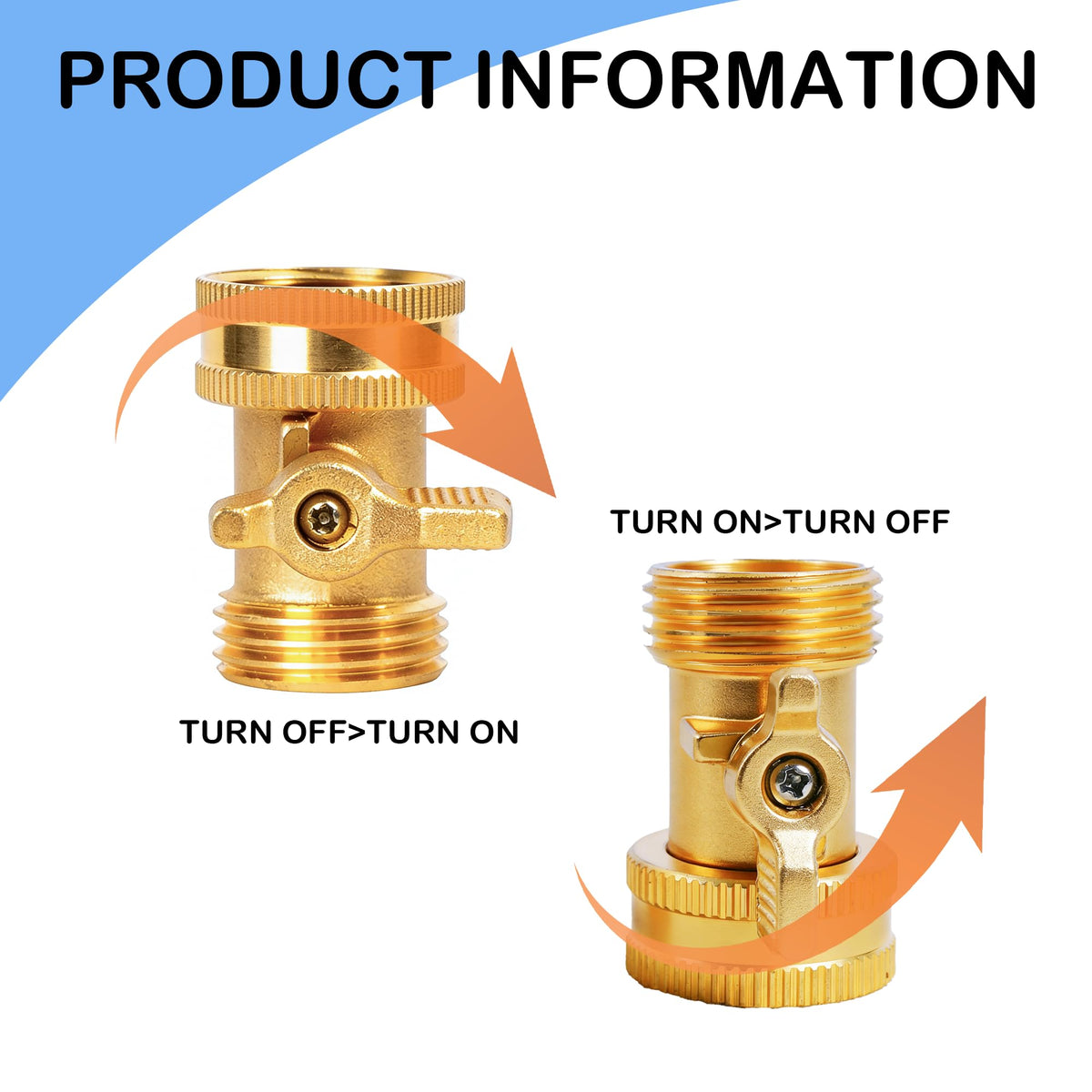 LIULO TOOL 3/4-inch compatibility with hoses and fittings