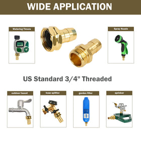 LIULO TOOL garden hose washers included to seal and prevent leaks