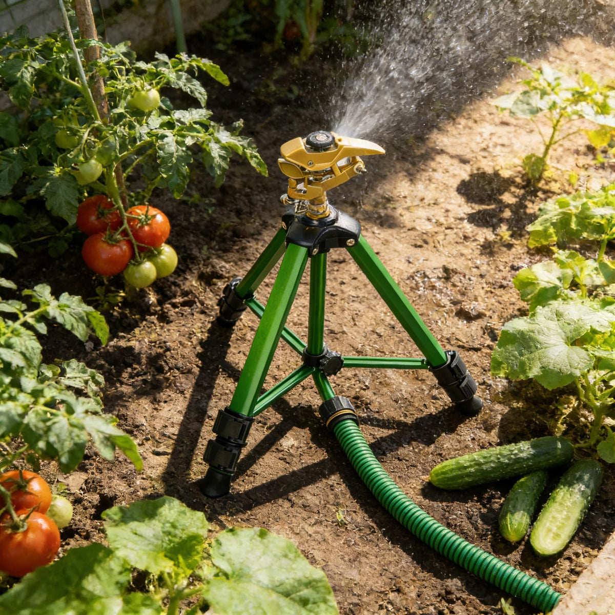 LIULO TOOL backyard-application for lawns, beds, patios, and pools.