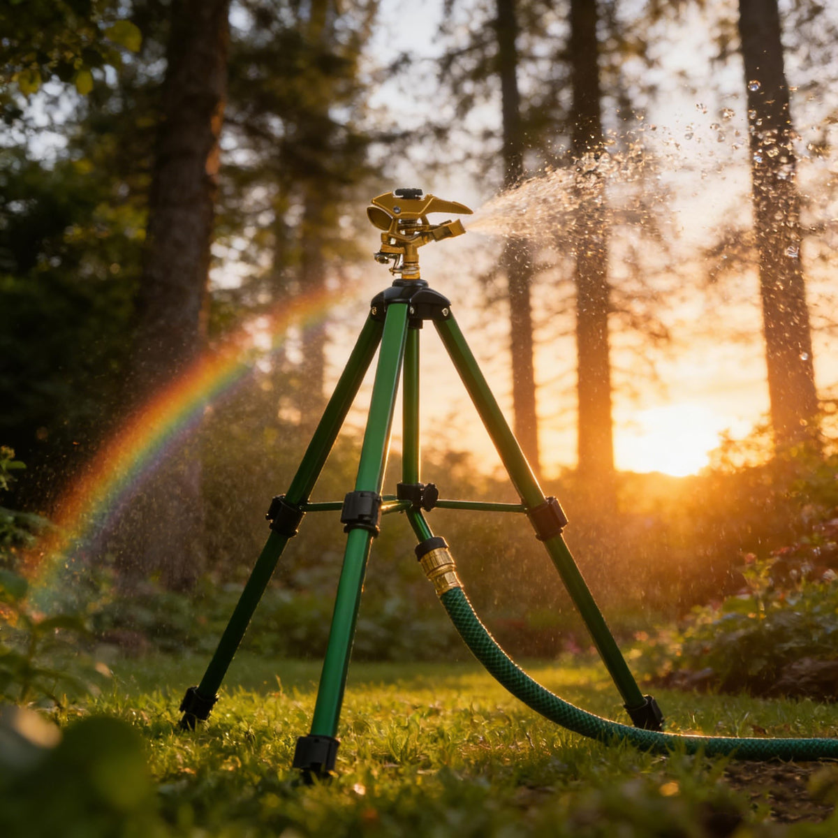 LIULO TOOL hose-connection compatible with standard garden hoses.