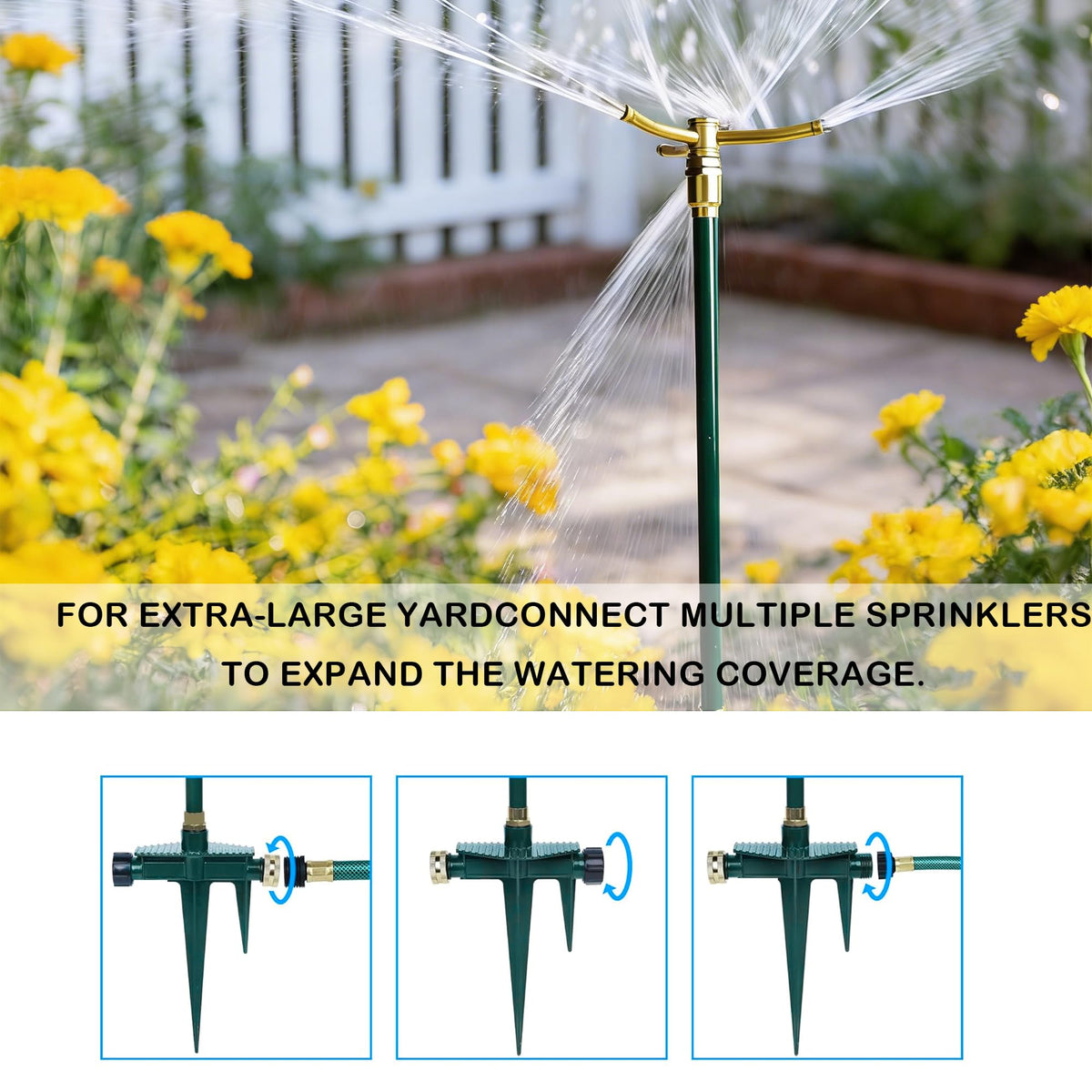 LIULO TOOL leak-proof connections seal all joints for efficient watering.
