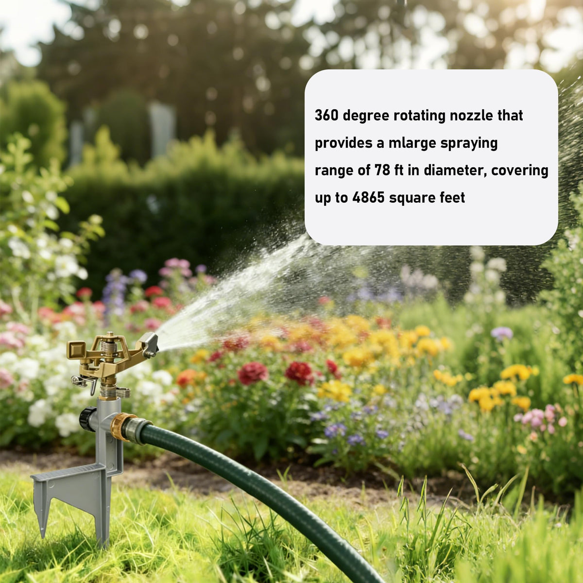 LIULO TOOL ideal for patio and garden irrigation and cooling.