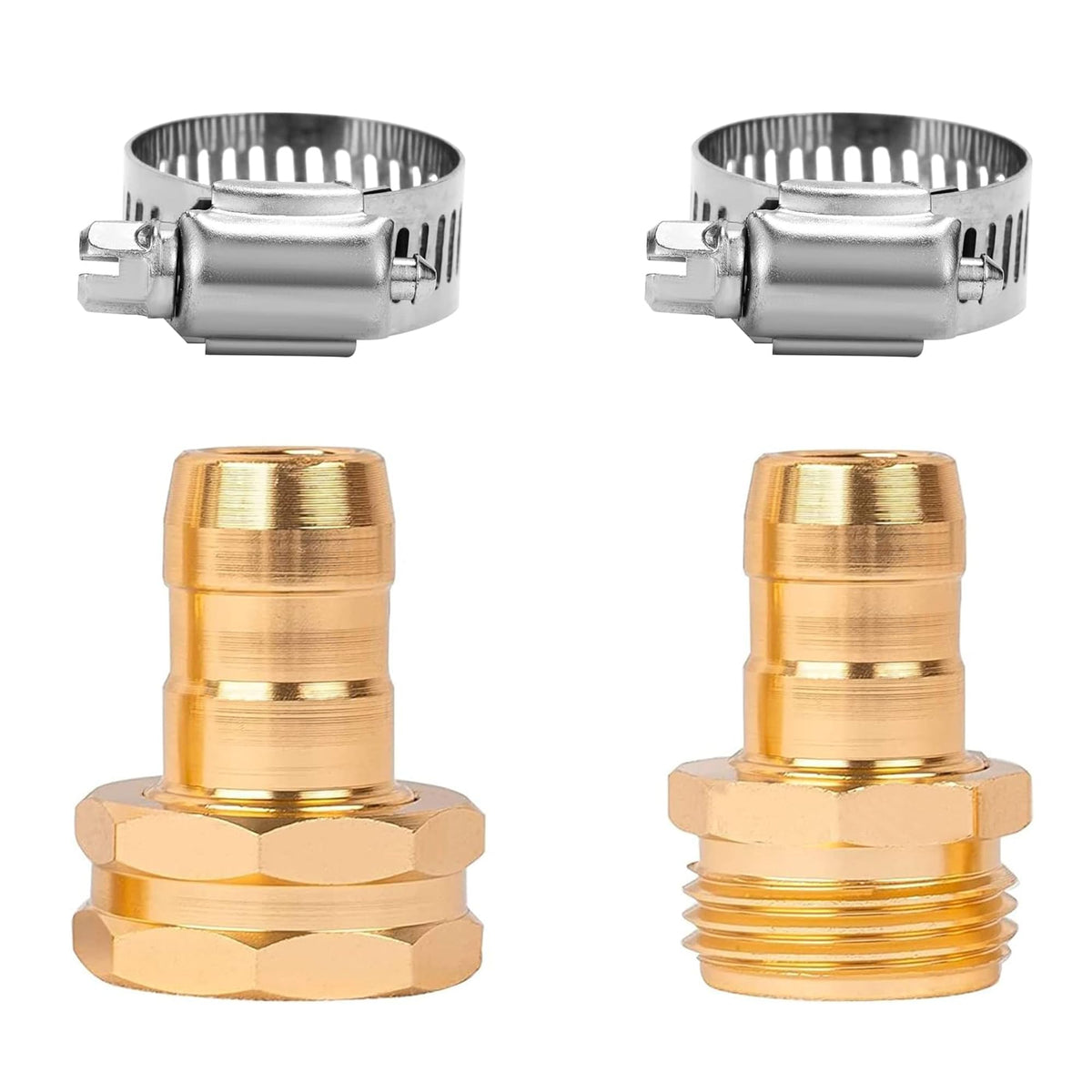 LIULO TOOL stainless steel clamps close-up emphasizes leak-preventing design.