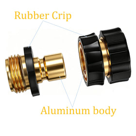 LIULO TOOL standard 3/4-inch hose fit for broad compatibility