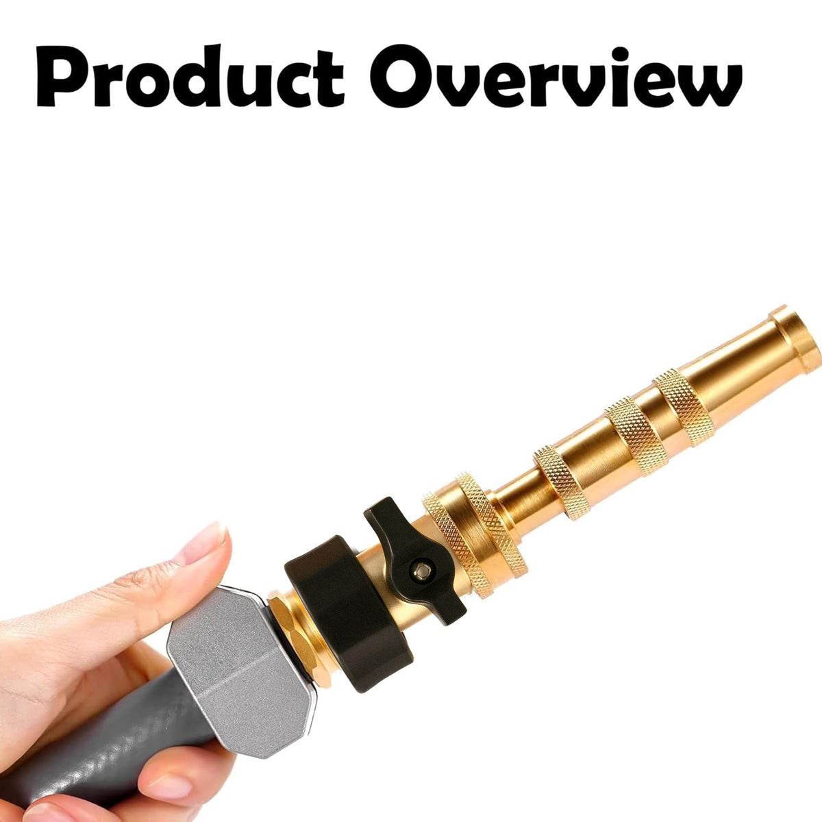 LIULO TOOL sturdy flow connections for reliable garden watering.
