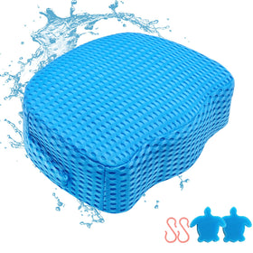 LIUYALO booster seat blue quick-dry cushion for cleaner soaking