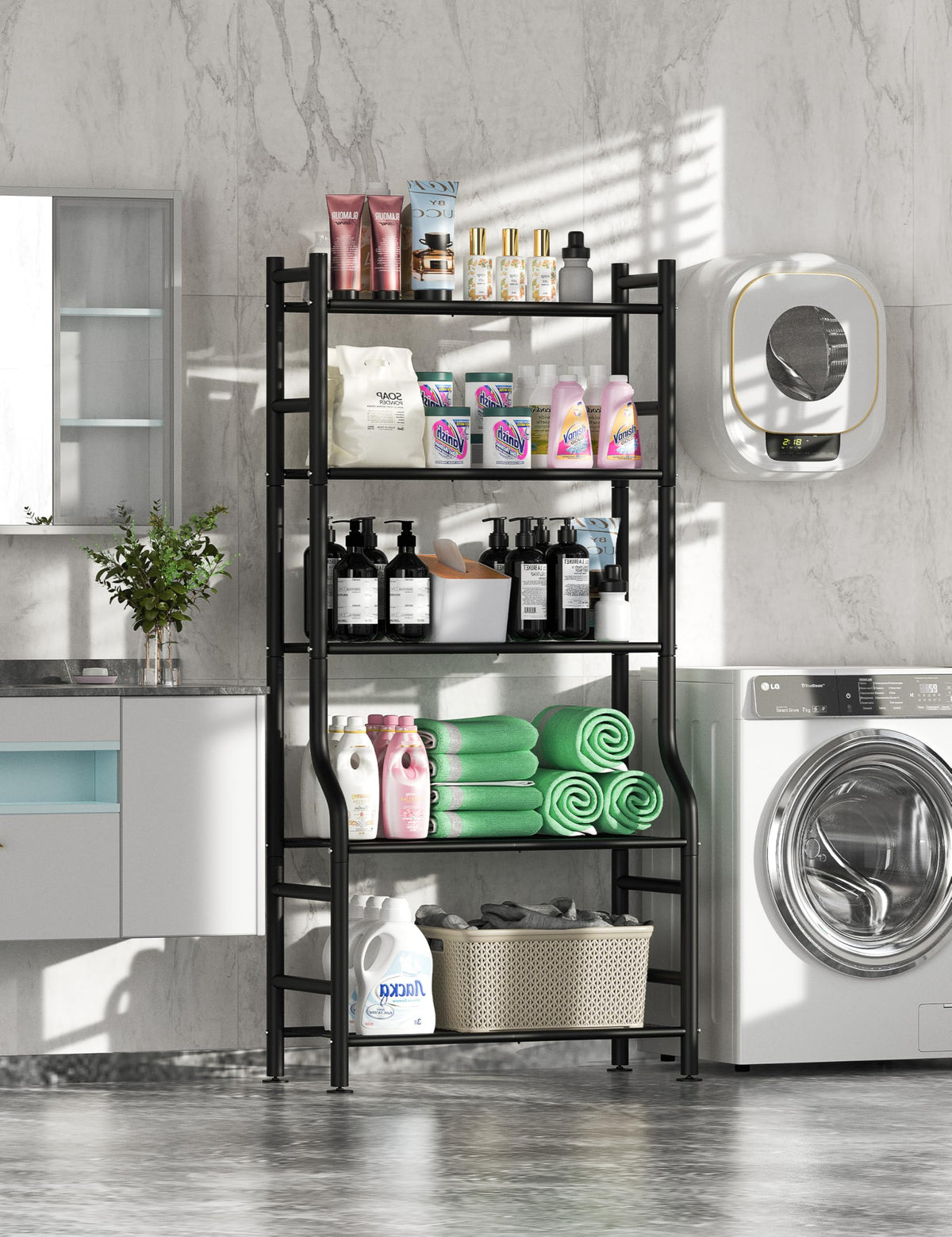 Livilord Compact footprint saves space while organizing multiple plants