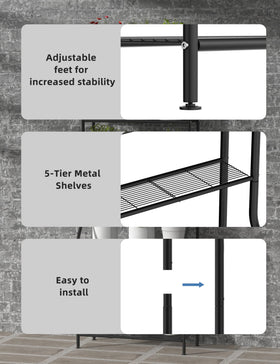 Livilord Waterproof steel frame ready for outdoor use and weather resistance