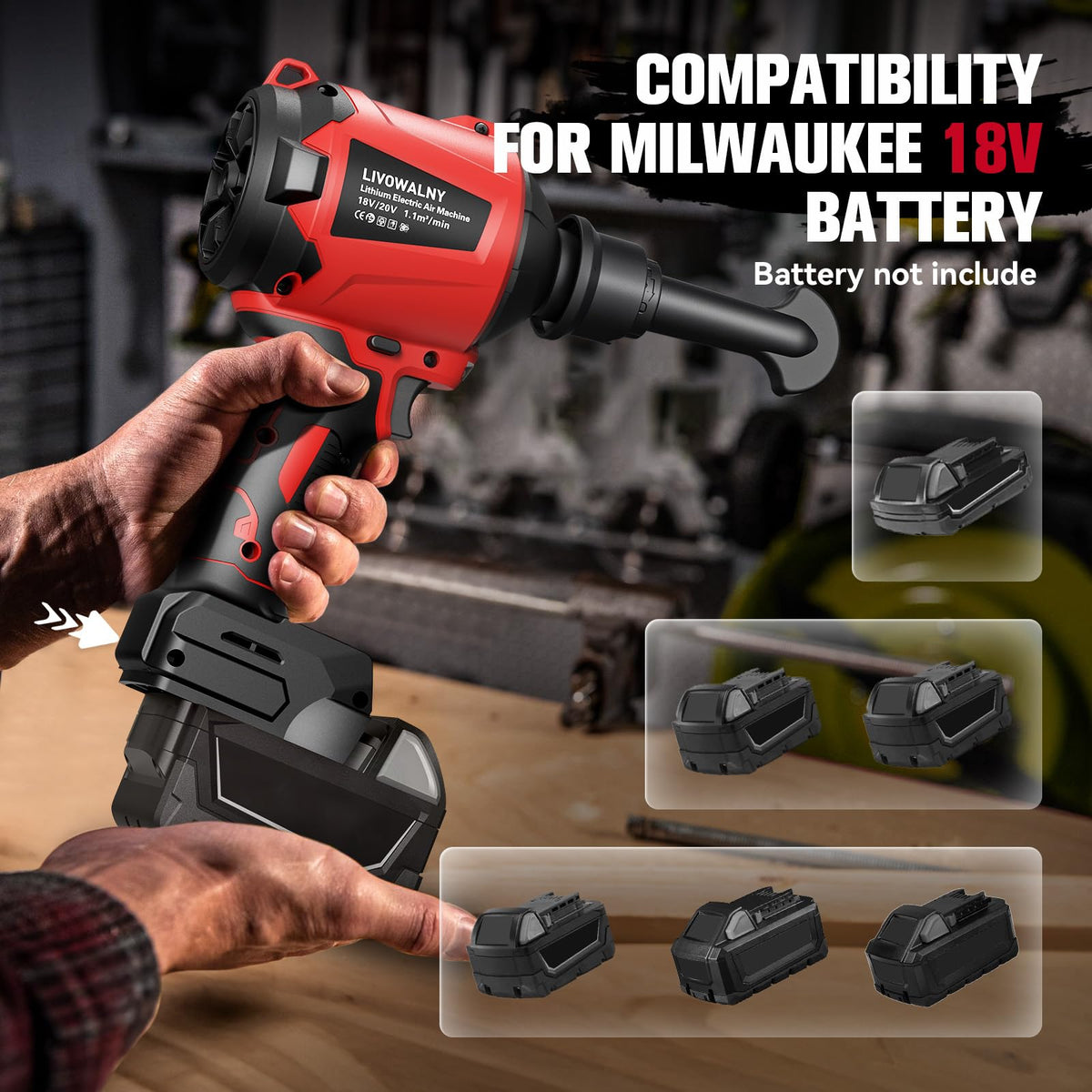 LIVOWALNY 7-nozzle kit expands cleaning versatility