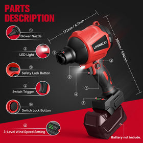 LIVOWALNY brushless motor interior demonstrates efficient performance