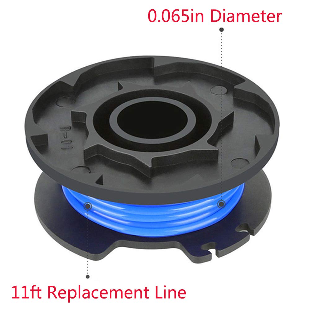 LIYYOO 0.065-inch nylon line offers flexible, durable trimming.