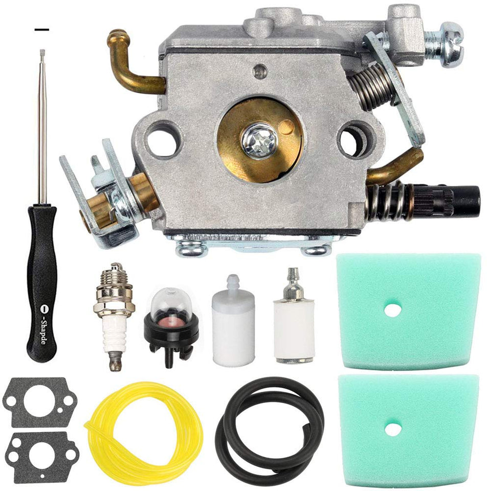 LIYYOO C1Q-EL24 carburetor kit front view for Husqvarna compatibility and quick replacement