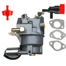 Compare-fit image encourages verifying the shown carburetor matches your current part