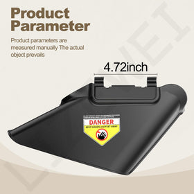 LIZEWEI 21-inch deck chute replacement for Troy-Bilt Columbia Craftsman Huskee and MTD.