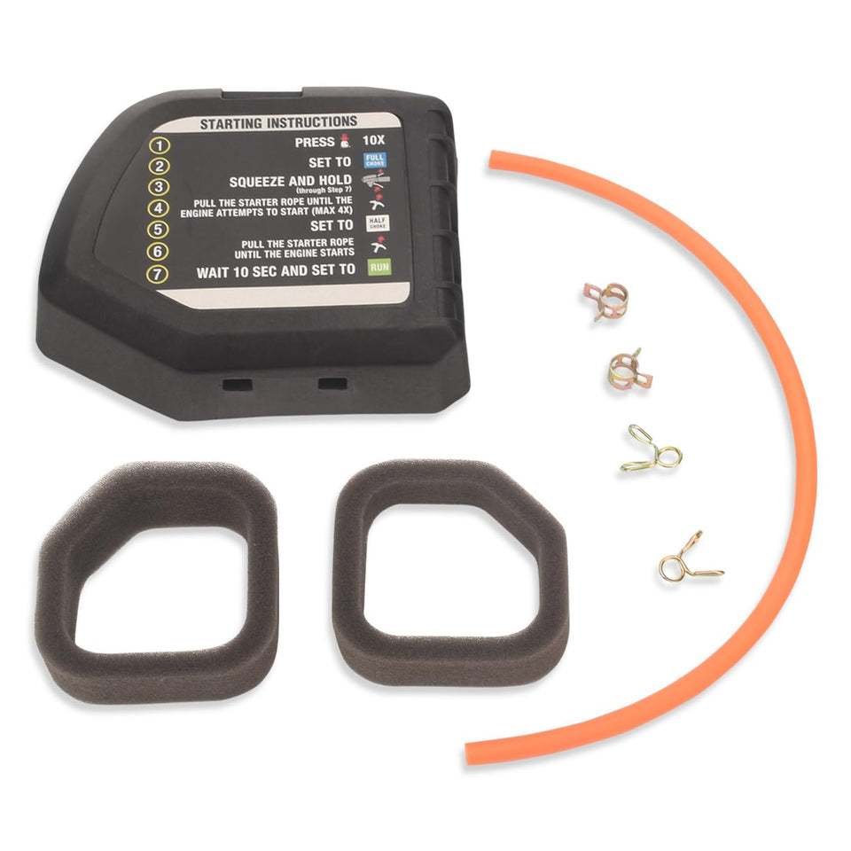 LIZEWEI air filter cover compatible with Ryobi, protects engine from debris.