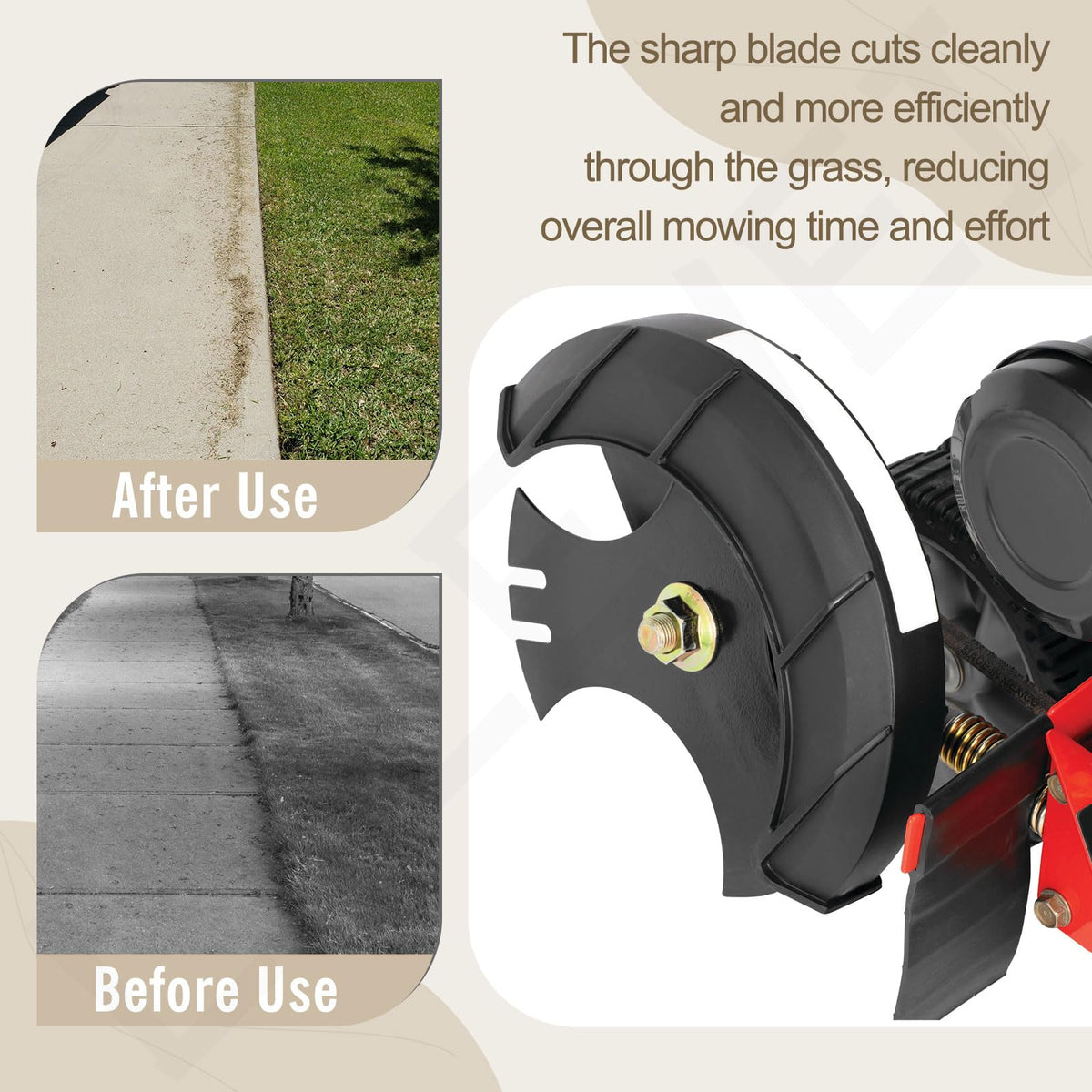 LIZEWEI anti-rust coated blade protects against corrosion