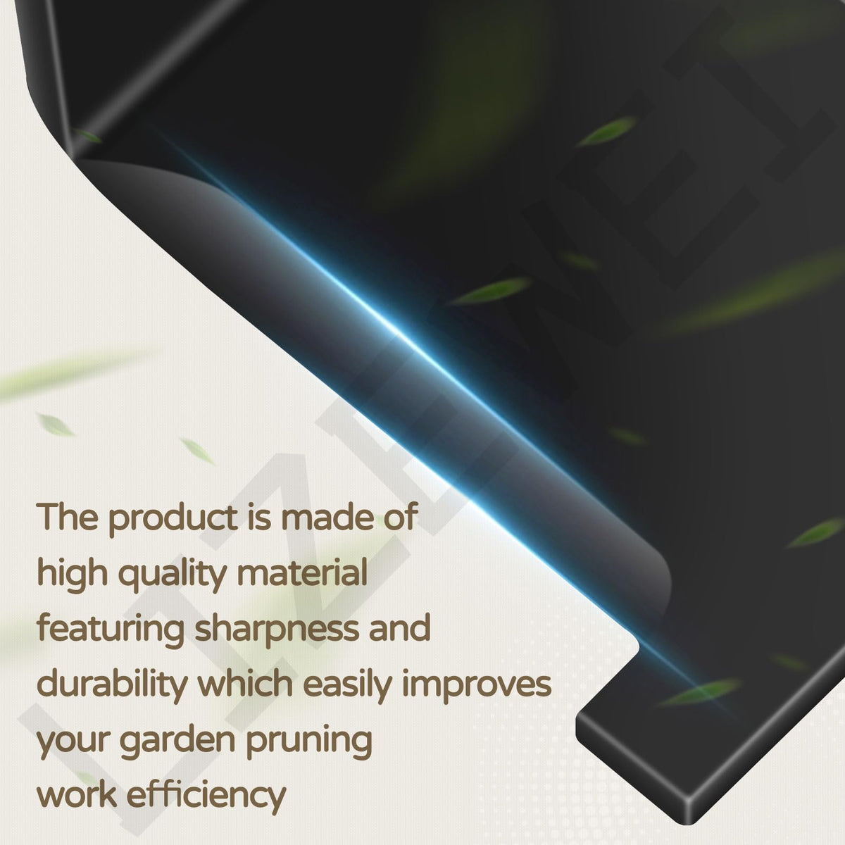 Easy replacement with LIZEWEI blades reduces downtime during yard work.