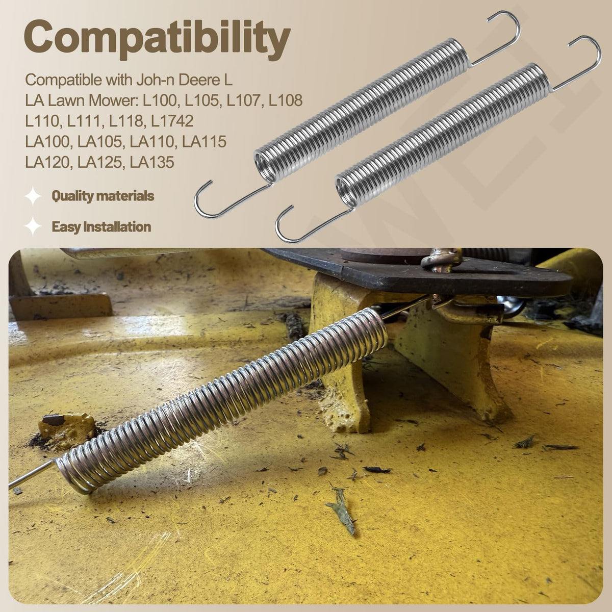 LIZEWEI compatible D and X Series mower kit for 42-inch decks.
