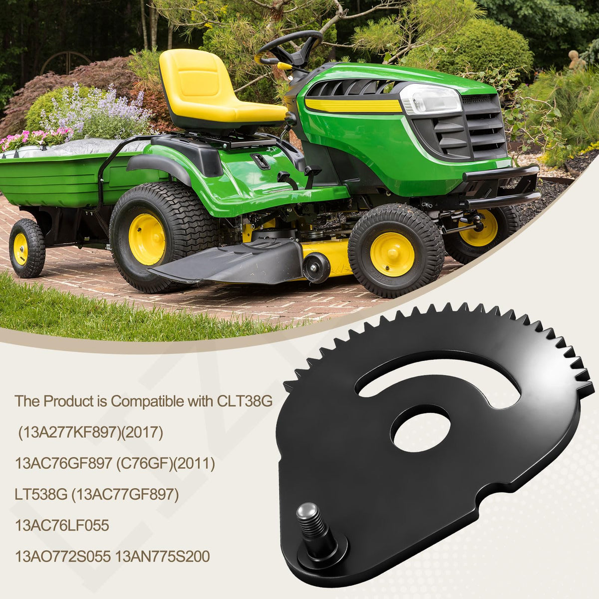 LIZEWEI compatible with Craftsman lawn mowers for versatile replacements