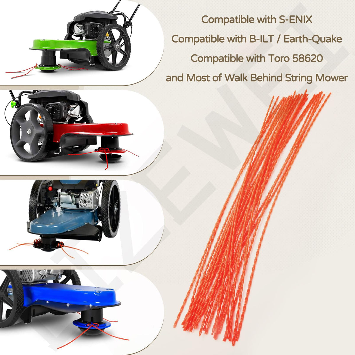 LIZEWEI durable trimmer line material for outdoor use