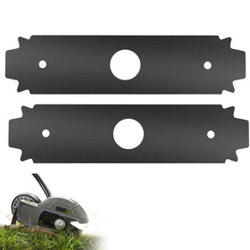 LIZEWEI edger blade wear indicator hinting at rotation or replacement.