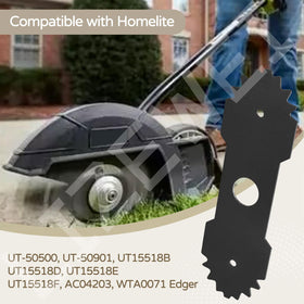 LIZEWEI 638006008 edger blade teeth tackle thick material with ease