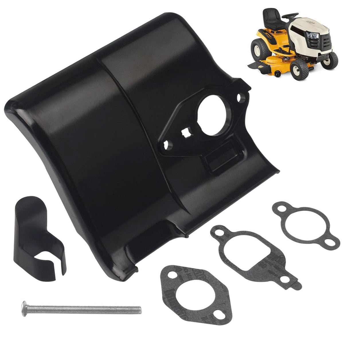 LIZEWEI heat deflector kit for Kohler/Cub Cadet SV engines enhances heat management.