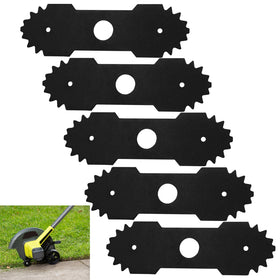 LIZEWEI heavy-duty 9-inch edger blade cuts cleanly for neat lawn edges