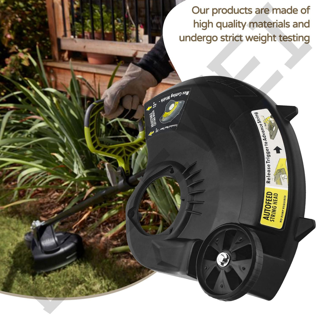 LIZEWEI high-quality materials ensure durable outdoor use in trimming tasks.