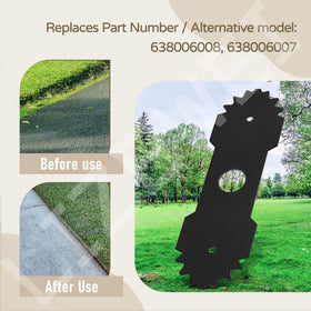 LIZEWEI edger blade compatible with Homelite models for reliable yard work