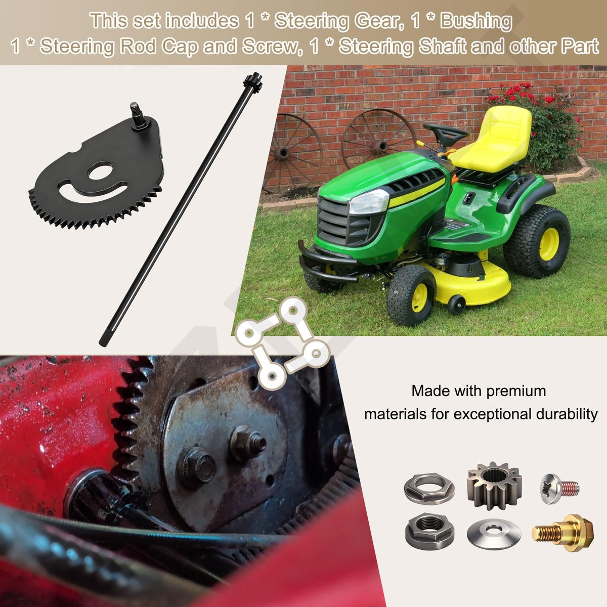 LIZEWEI included parts bundle supports fast, reliable maintenance
