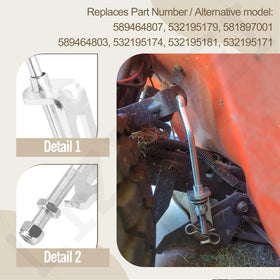 Lizewei YT/TS/LT series compatible deck lift link for versatile fits