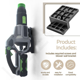 LIZEWEI plastic wall holder provides sturdy, lightweight storage