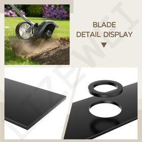 LIZEWEI reversible edge design extends blade life by flipping the edge
