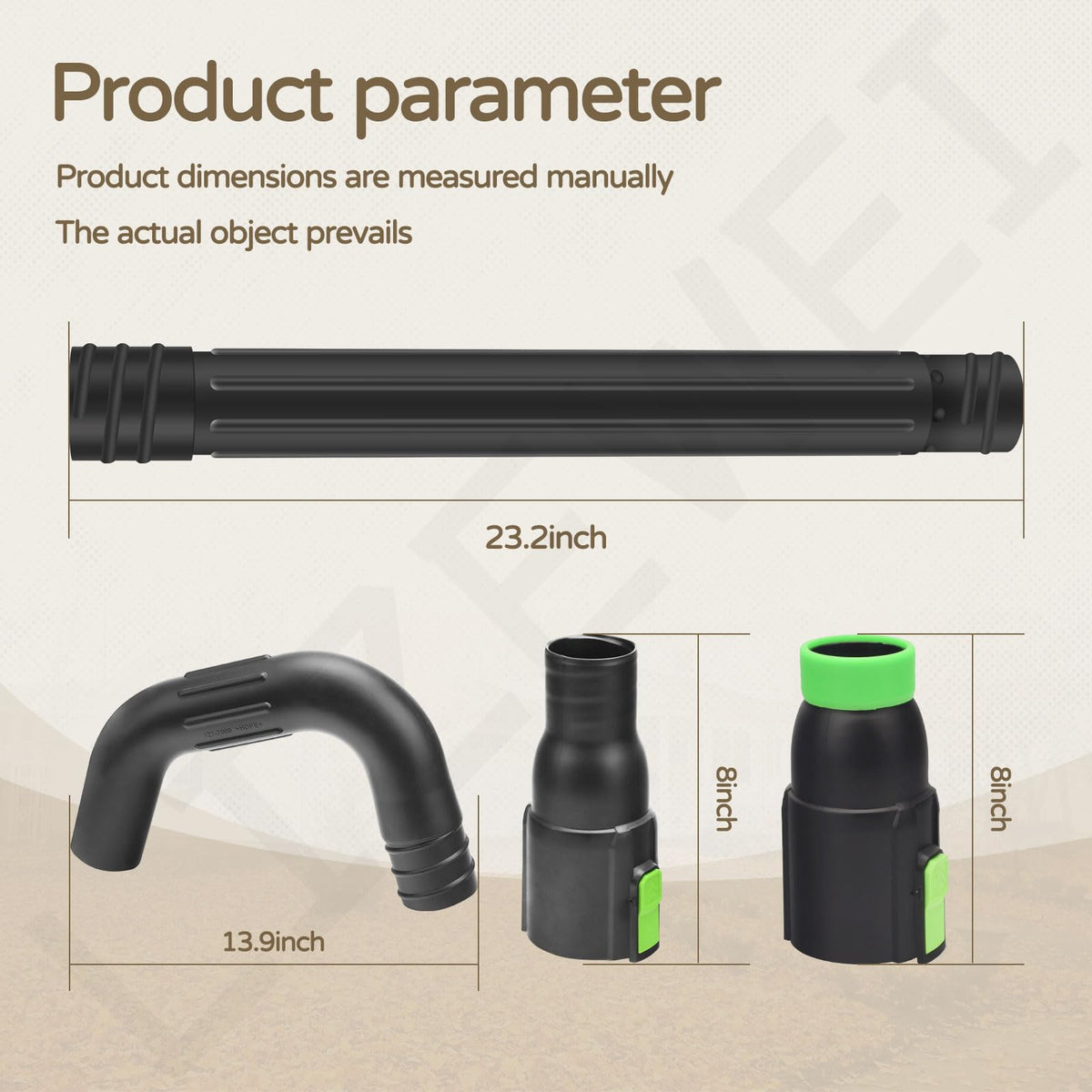 LIZEWEI wall mount bracket for EGO blowers mounted on a wall