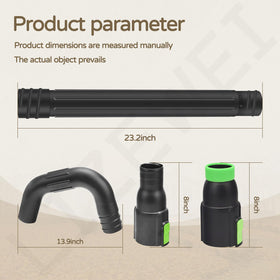 LIZEWEI wall mount bracket for EGO blowers mounted on a wall