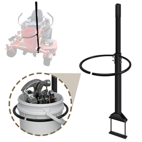 LIZEWEI zero-turn mower handle on the front bar provides sturdy control and quick mounting.