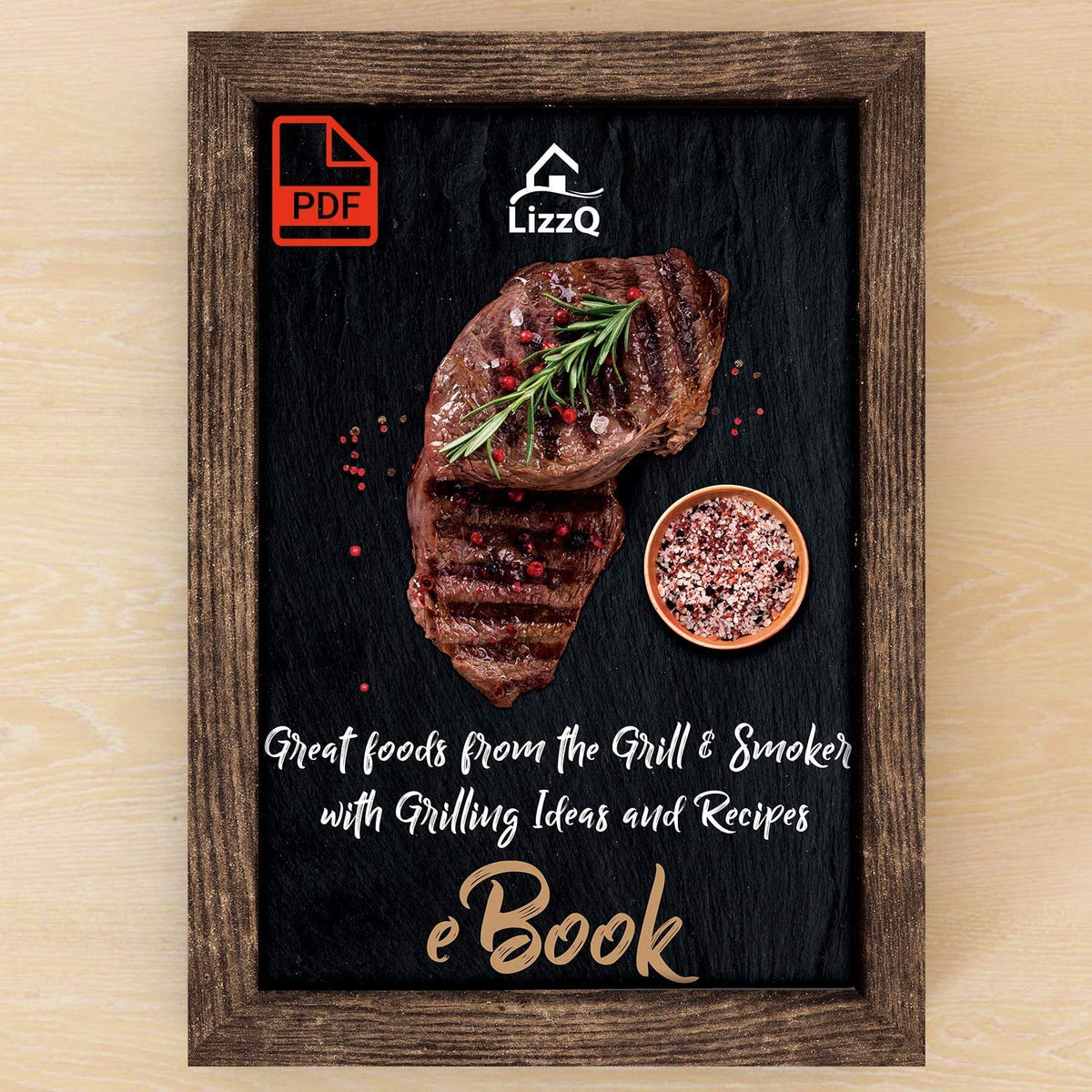 LIZZQ set improves flavor in ribs fish and poultry