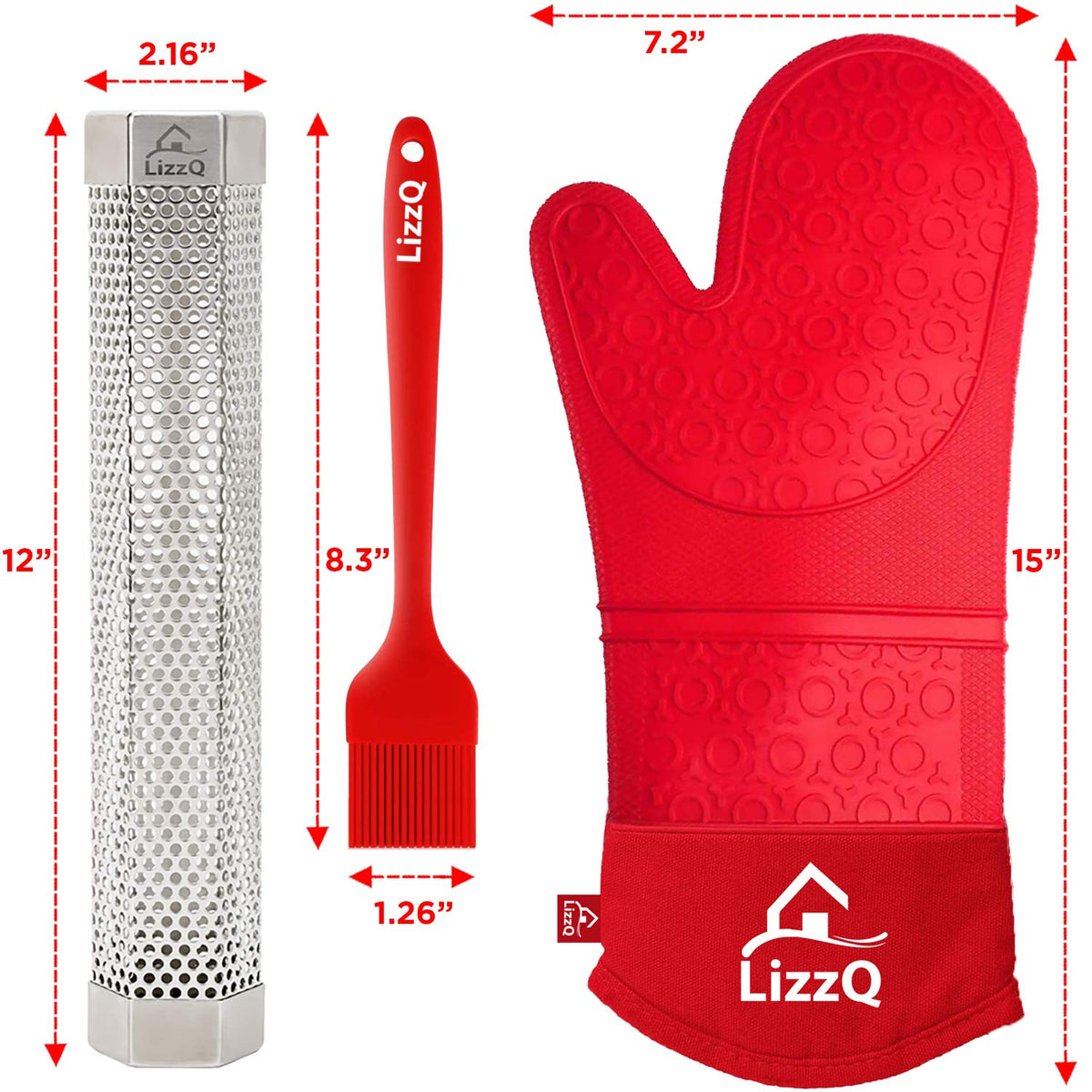 Compatible with cherry, hickory, mesquite pellets for personalized flavor.
