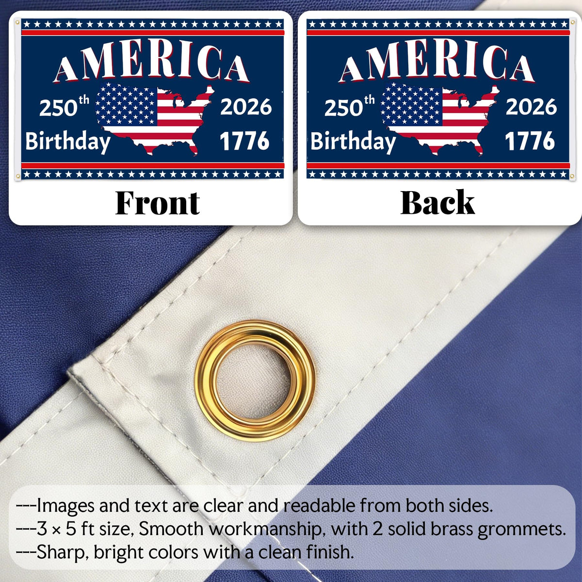 LJSCQF 1776-2026 commemorative dates banner highlights heritage and celebration.